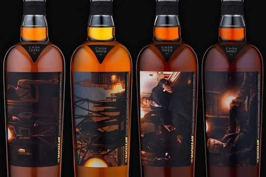 Artistic Whisky Bottles