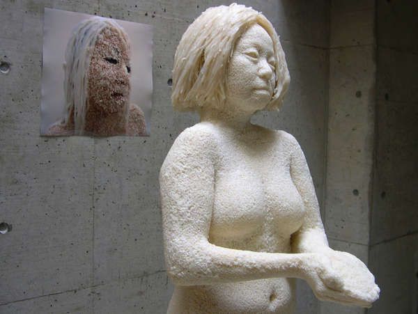 Life-Sized Grain Sculptures