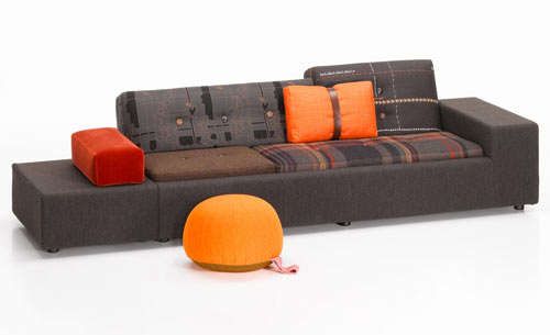 Eclectic Couch Upholstery