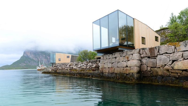 Cozy Cantilevered Cabins