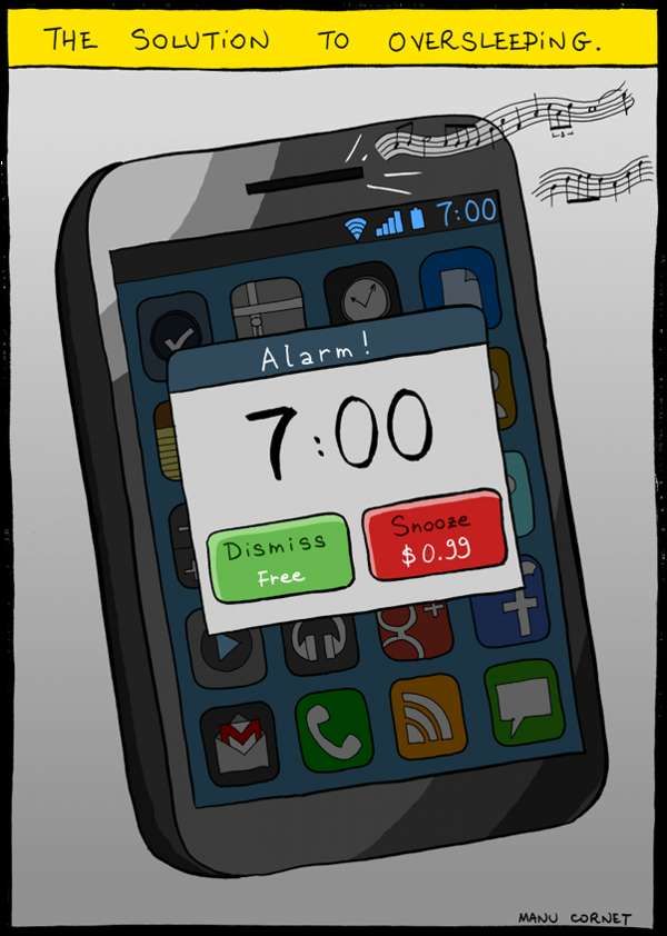 Costly Snooze Buttons