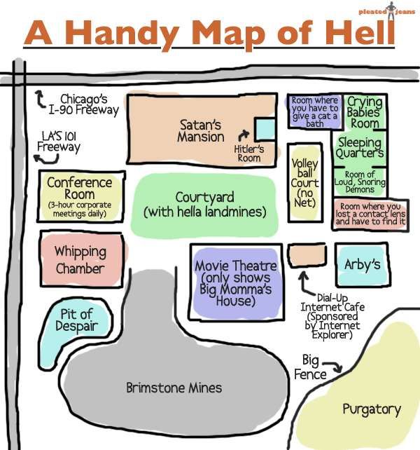 Hilarious Inferno Infographics