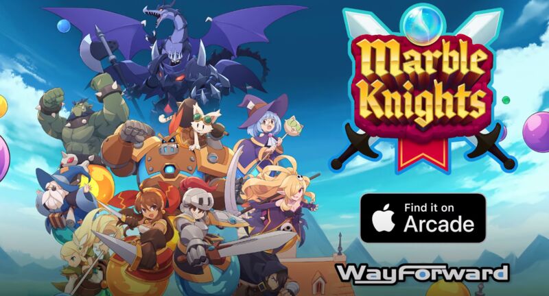 App-Based Fantasy Adventures - 'Marble Knights' is Available Through the Apple Arcade (TrendHunter.com)