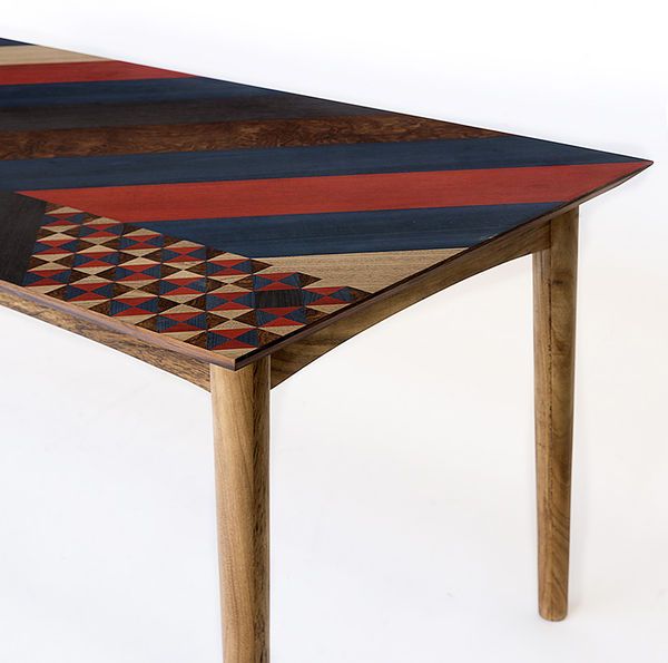 Intricate Marquetry Tables