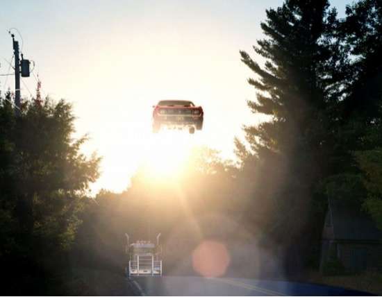 Flying Car Photography