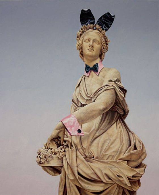 Satirical Classical Statues