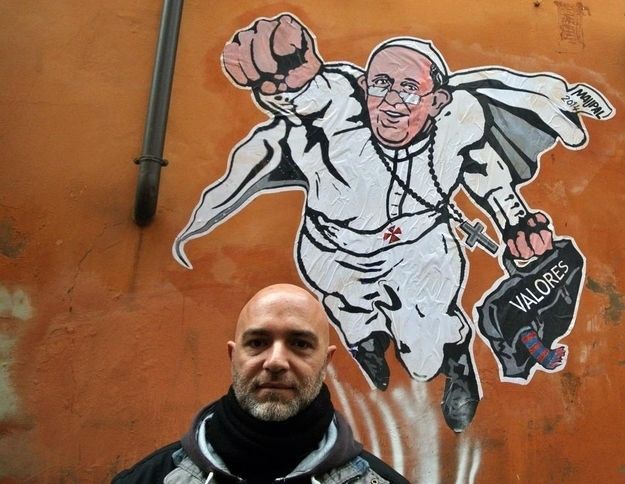 Heroic Papal Graffiti