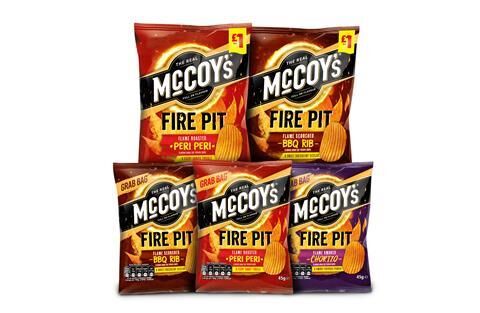 Wood Fired Cooking Snack Chips Mccoy, Wood Chips For Fire Pit