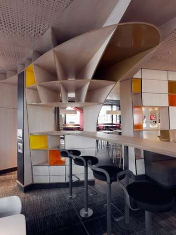 Contemporary Fast Food Interiors