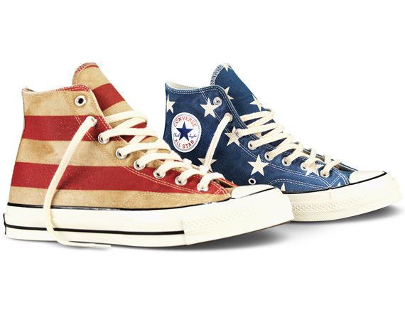 Patriotic Banner Sneakers