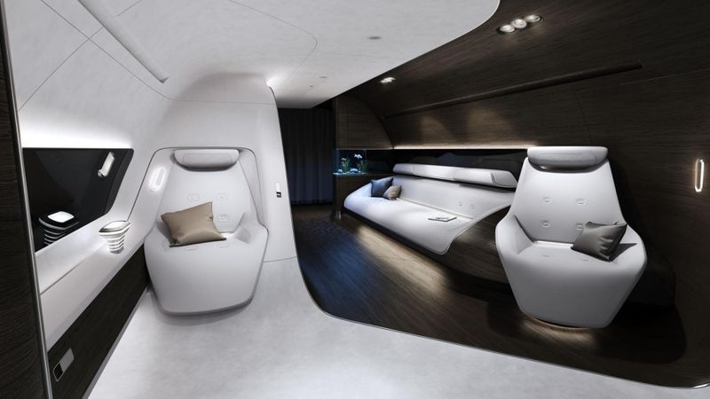 Futuristic Jet Cabins
