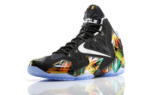 Tropical Wetland Inspired Shoes Miami Heat playoff