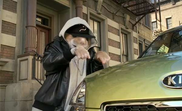 Rodent Rapstar Car Commercials