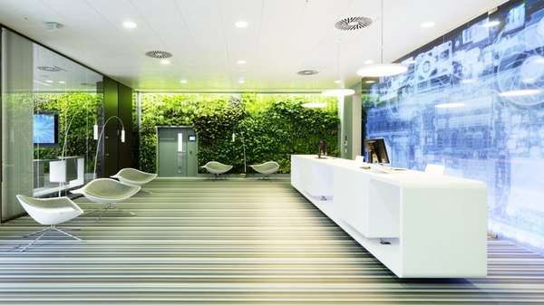 High-Tech Greenery Offices