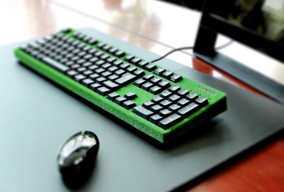 Grassy Computer Keyboards