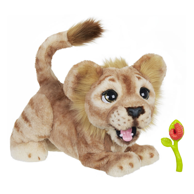 Playful Lion Plush Toys : mighty roar