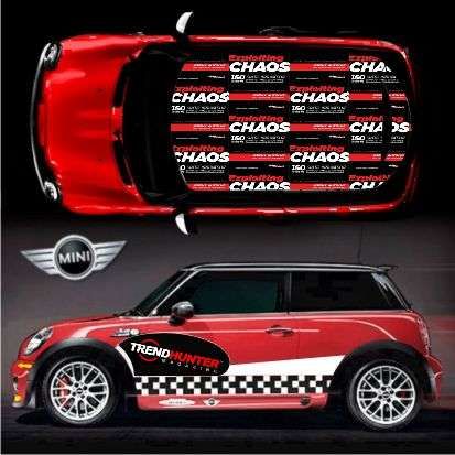 Customizable Cooper Car Wraps