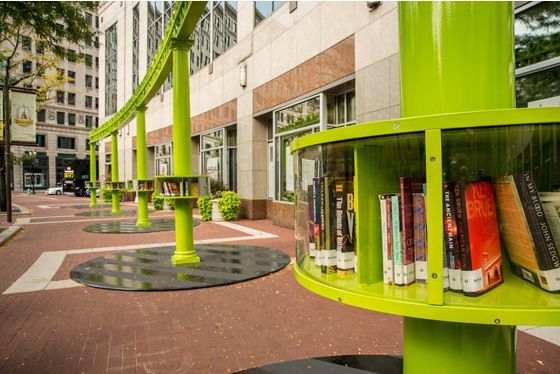 Artistic Pop-Up Libraries