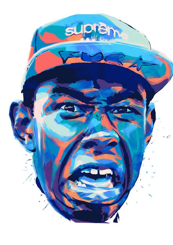 Expressive Hip-Hop Illustrations