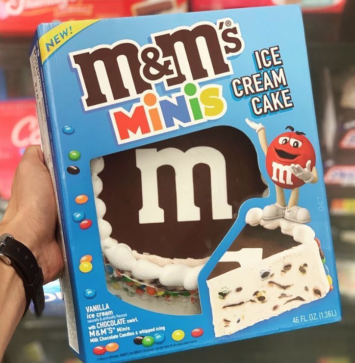 M&M's Chocolate with Chocolate Candies Ice Cream