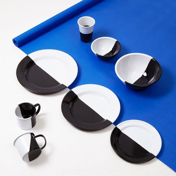 Hand-Dipped Monochromatic Dishes
