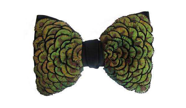 Peacock Bow Ties