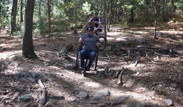 Mountain Biking Wheelchairs