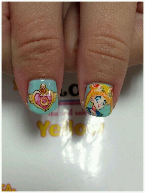 Anime Nail Art