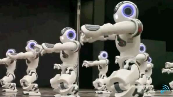 Robot Back-Up Dancers