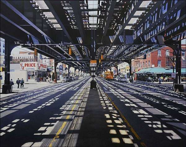 Ridiculously Realistic City Paintings