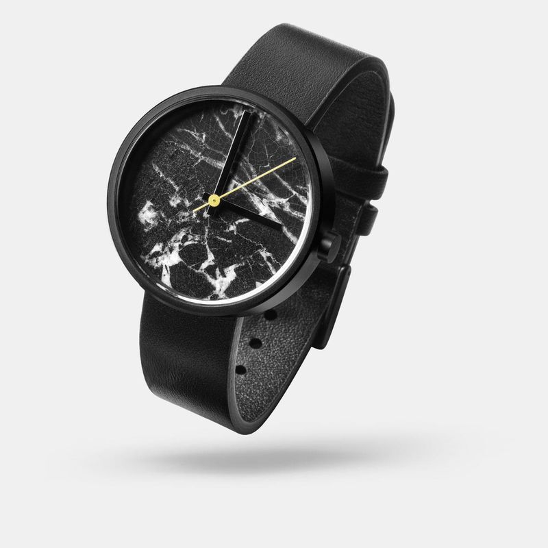 Sleek Marble Timepieces