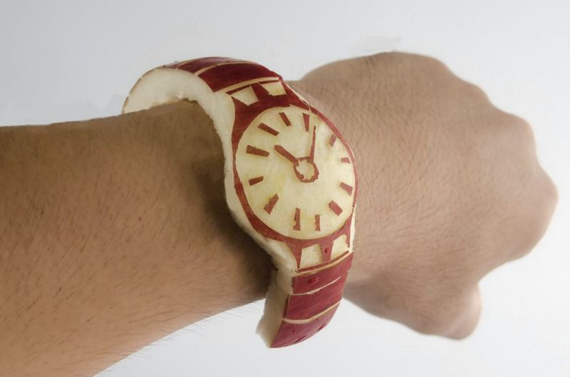 Edible Parody Smartwatches