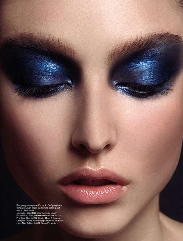 Dynamic Eyeshadow Editorials