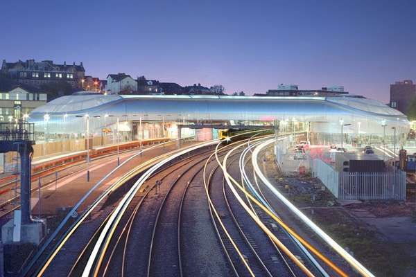 Spiraling Transit Stations