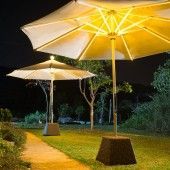 Illuminating Patio Umbrellas