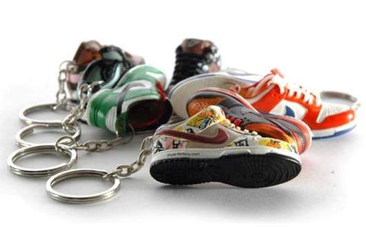 Mini Shoe Replicas Nike SB Dunk Keychain Has Miniature Branded Foowear