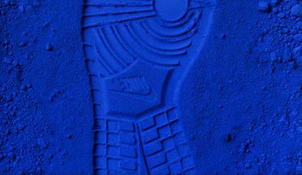 Blue Shoe Art