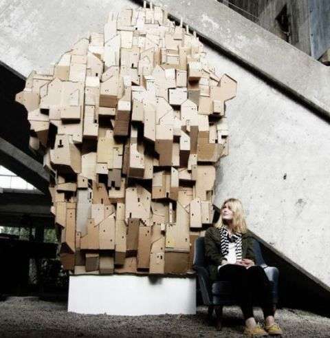 Towering Cardboard Castles