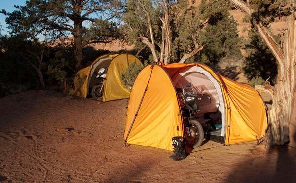 Camping Bike Shelters