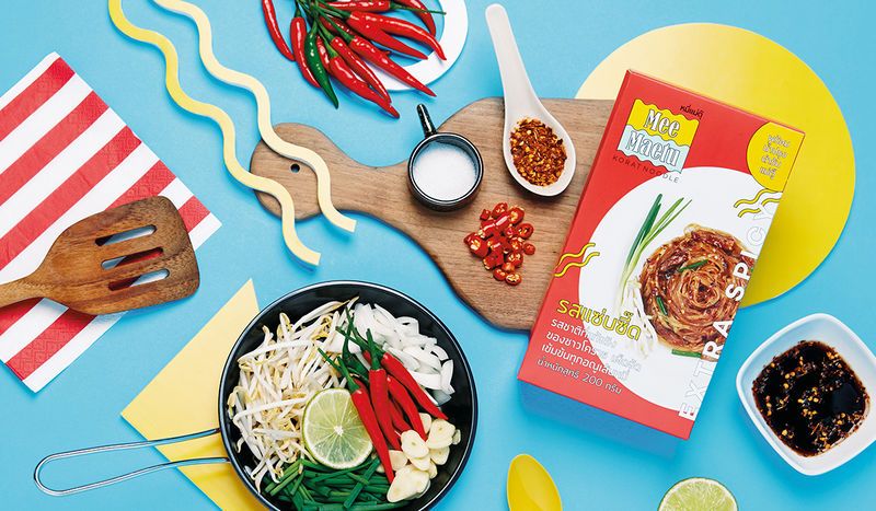 Vibrant Noodle Packaging