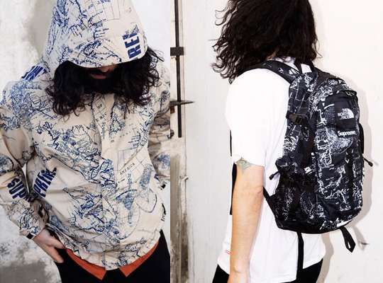 Cartographic Capsule Collections : north face x supreme s s 2012