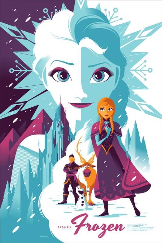 Re-Imagined Disney Film Posters