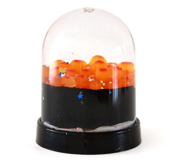 Sushi Snow Globes