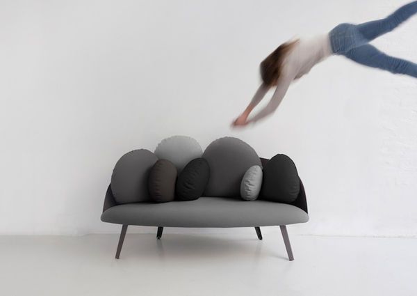 Cloud-Resembling Sofas