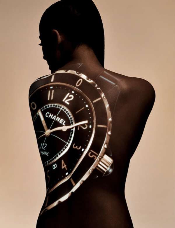 Bare-Body Watch Photography