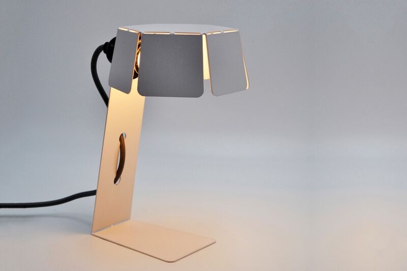 Flatpack Metal Lamps Object 3 Lamp, Flat Pack Lamp Shade