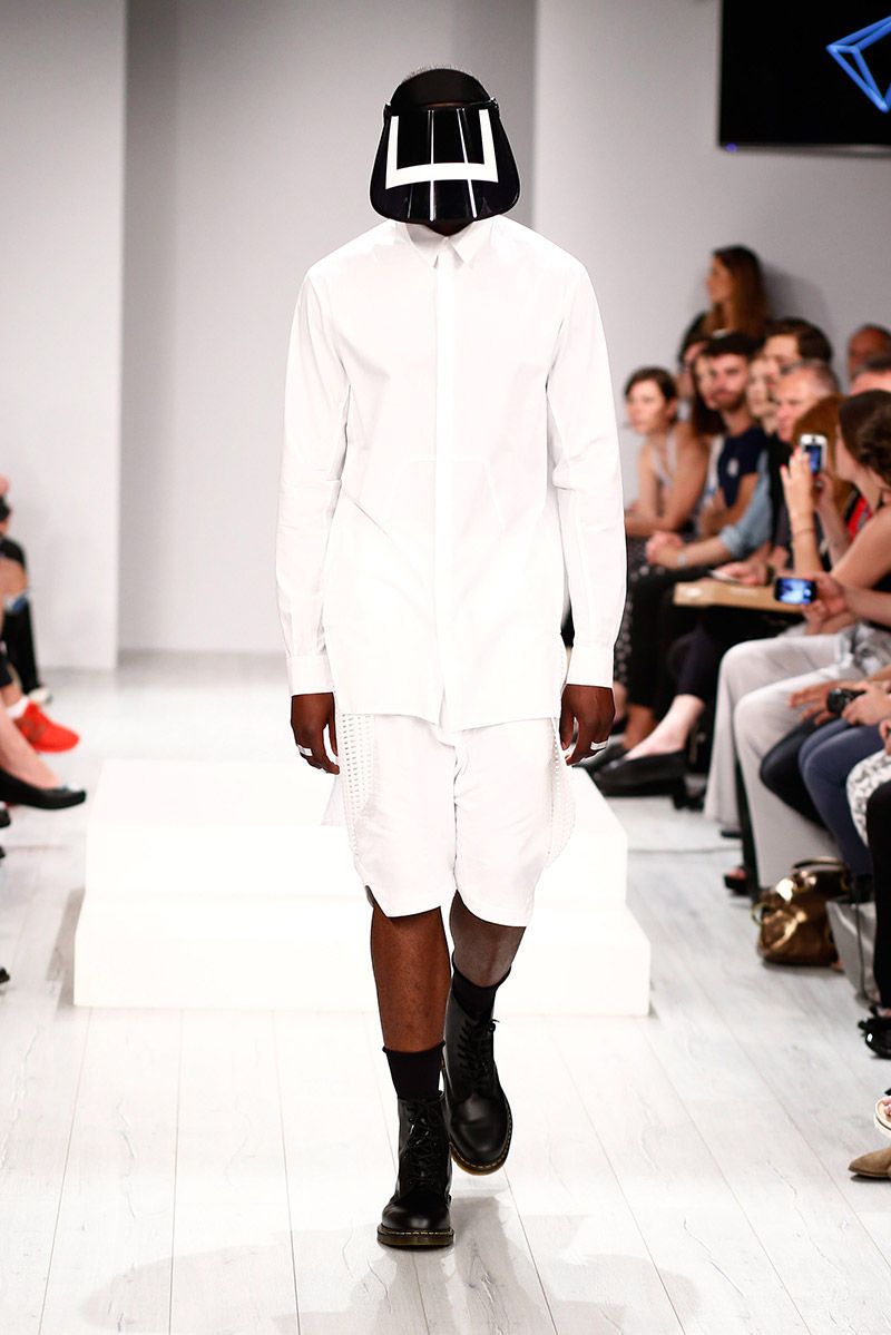 Visor-Wearing Menswear Shows