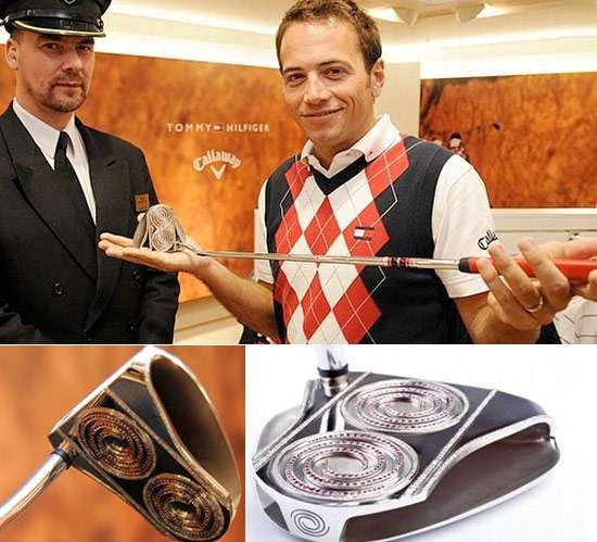 $161,000 Gold Putters