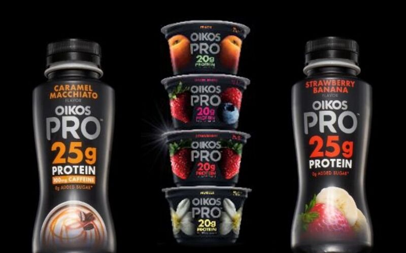 High-Protein Dairy Product Ranges : Oikos Pro