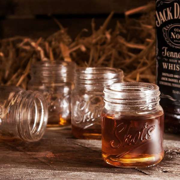 Miniature Mason Jar Shooters